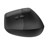 Logitech Lift Vertical Ergonomic Mouse, graphite/black