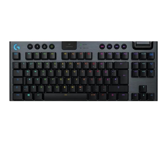 Logitech Mechanical Gaming Keyboard G915 TKL Tenkeyless LIGHTSPEED Wireless RGB - Tactile - CARBON - US INT'L