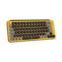 Logitech Wireless Mechanical Keyboard POP Keys With Emoji Keys - BLAST_YELLOW - US INT'L - INTNL