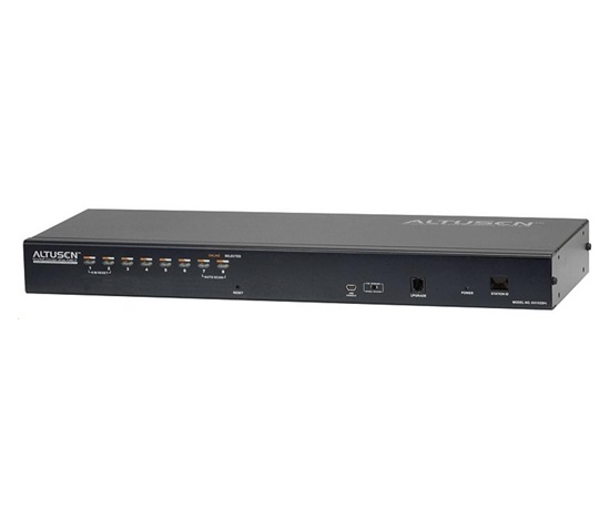 ATEN 8-portový OverNet Cat5 KVM PS/2+USB, OSD, rack, SUN, PON, VNC