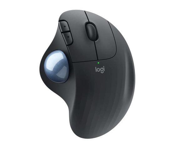Logitech M575 ERGO Mouse, 2.4GHZ/BT, graphite