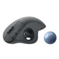 Logitech M575 ERGO Mouse, 2.4GHZ/BT, graphite