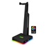 CONNECT IT NEO Stand-It RGB stojan na slúchadlá + rozbočovač USB, čierny