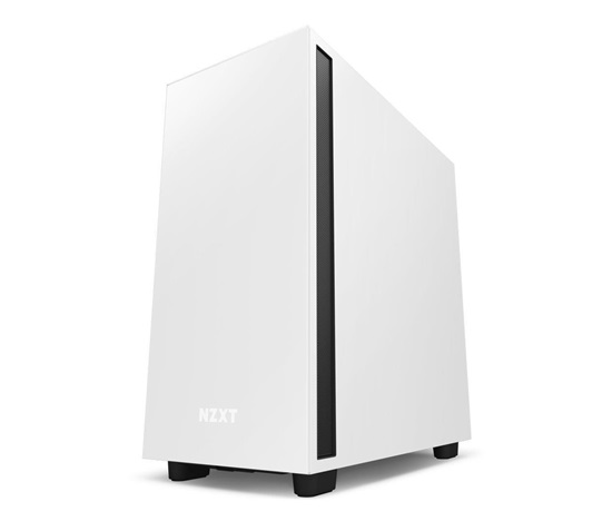 Skriňa NZXT H7 / ATX / 2x120 mm ventilátor / USB-C / 2x USB / sklenená bočnica / čierna a biela