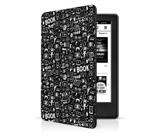 Puzdro CONNECT IT pre Amazon Kindle 2021 (11. gen.), doodle black