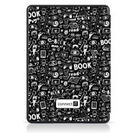 Puzdro CONNECT IT pre Amazon Kindle 2021 (11. gen.), doodle black