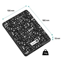 Puzdro CONNECT IT pre Amazon Kindle 2021 (11. gen.), doodle black