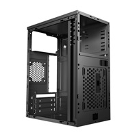 skriňa 1stCOOL STEP 4, micro tower, AU, USB 3.0, bez napájania, čierna