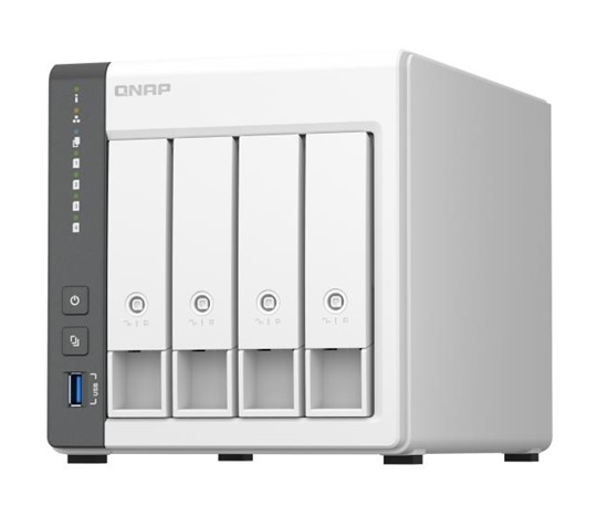 QNAP TS-433-4G (4C/CORTEX-A55/2GHz/4GBRAM/4xSATA/1xGbE/1x2,5GbE/2xUSB2.0/1xUSB3.2)