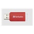 VERBATIM Flash disk 16GB DataBar USB 2.0 Disk, červený