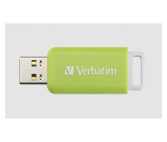 VERBATIM Flash disk 32GB DataBar USB 2.0 Disk, zelený