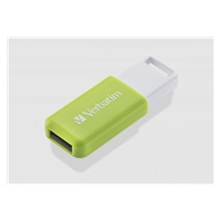 VERBATIM Flash disk 32GB DataBar USB 2.0 Disk, zelený