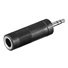 PremiumCord adaptér 3.5mm Stereo jack - 6,3mm Stereo jack (M/F)