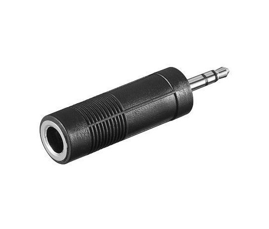 PremiumCord adaptér 3.5mm Stereo jack - 6,3mm Stereo jack (M/F)