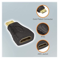 PremiumCord adaptér HDMI Typ A samice - mini HDMI Typ C samec