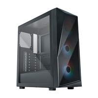 Cooler Master case CMP 520, ATX, Průhledná bočnice, 3x 120mm ARGB Fan, Černá