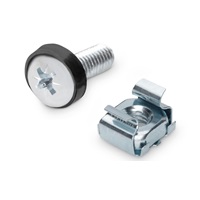 PremiumCord Sada montážní do racku ,50x šroub M6, 50x nut, 50x plastová podložka