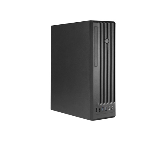 Skriňa CHIEFTEC mini ITX, BE-10B, čierna, zdroj 300W 80+ Bronze