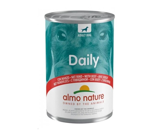 Almo Nature Daily Menu WET DOG - s hovezim 400g