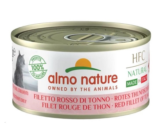 Almo Nature HFC Made In Italy - Filet z cerveneho tunaka 70g