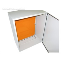 XtendLan 19" univerzální rozvaděč s montážní deskou, krytí IP66, šířka 600mm, hloubka 350mm, výška 760mm, šedý