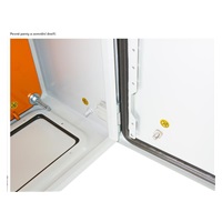 XtendLan 19" univerzální rozvaděč s montážní deskou, krytí IP66, šířka 400mm, hloubka 210mm, výška 500mm, šedý