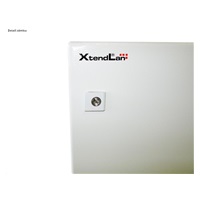 XtendLan 19" univerzální rozvaděč s montážní deskou, krytí IP66, šířka 400mm, hloubka 210mm, výška 500mm, šedý