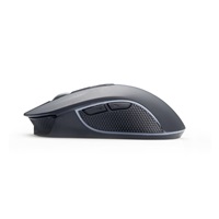 GEMBIRD myš MUSGW-6BL-01, herní, bezdrátová, RGB LED, 3200DPI, USB