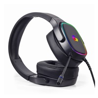 GEMBIRD sluchátka s mikrofonem GHS-SANPO-S300, gaming, USB 7.1, RGB LED