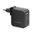 GEMBIRD Univerzálny adaptér NPA-PD60-01 pre notebook, Type-C PD, USB, 60 W