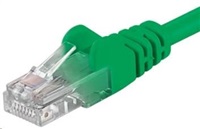 PremiumCord Patch kabel UTP RJ45-RJ45 CAT6 2m zelená