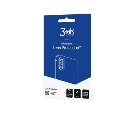 3mk ochranné sklo Lens ochrana fotoaparátu pre Xiaomi 11T / Xiaomi 11T Pro (4ks)