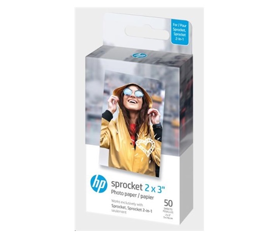 Papierové sprolky HP Zink 50 balení 2x3"