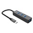 PREMIUMCORD 5G SuperSpeed USB Hub typ C na 4x USB 3.2 Gen 1