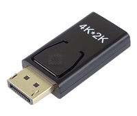 PremiumCord Adaptér DisplayPort na HDMI, 4K@30Hz, samec/samička, pozlátené konektory