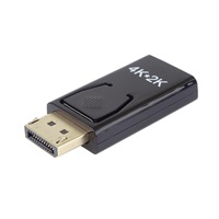 PremiumCord Adaptér DisplayPort na HDMI, 4K@30Hz, samec/samička, pozlátené konektory