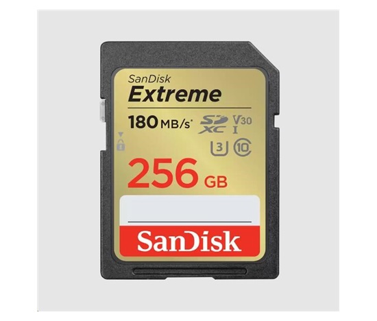 Karta SanDisk SDXC 512 GB Extreme (190 MB/s triedy 10, UHS-I U3 V30)