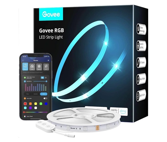 Govee WiFi RGB Smart LED pásek 5m