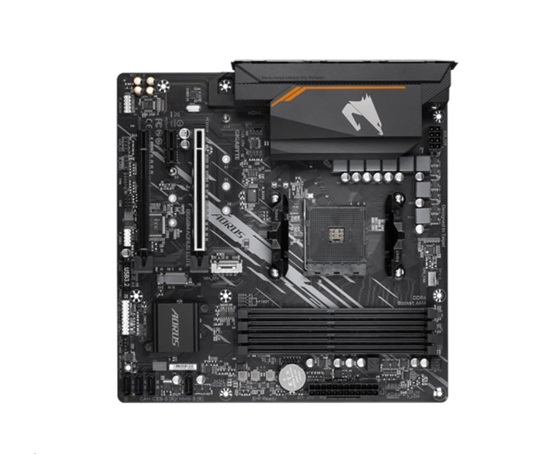 BAZAR - GIGABYTE MB Sc AM4 B550M AORUS ELITE, AMD B550, 4xDDR4, 1xHDMI, 1xDVI, mATX - Po opravě (Bez příšlušenství)