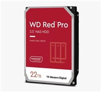 WD RED Pro NAS WD221KFGX 22 TB SATAIII/600 512 MB cache, 268 MB/s, CMR