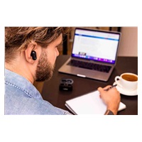 LAMAX Duals1 špuntová sluchátka - černé