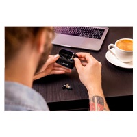 LAMAX Duals1 špuntová sluchátka - černé