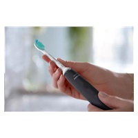 Philips HX3673/14 Sonicare 3100, zubní kartáček, pro dospělé, 31000 kmitů/min, časovač, tlakový senzor, pouzdro, černý