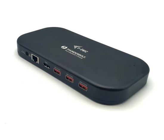 i-tec Thunderbolt 3/USB-C Dual 4K Dock.St. + USB-C to DisplayPort Cable (1,5 m) + PD 60W
