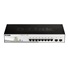 D-Link DGS-1210-10P 10-portový gigabitový Smart+ PoE switch, 8x GbE PoE+, 2x SFP, PoE 65W, bez ventilátora