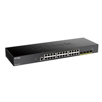 D-Link DGS-1250-28X 28-portový gigabitový inteligentný prepínač, 24x GbE, 4x SFP+