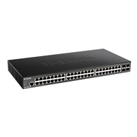 D-Link DGS-1250-52X 52-portový gigabitový inteligentný prepínač, 48x GbE, 4x SFP+