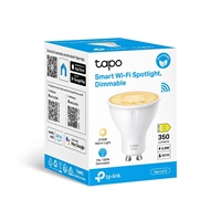 TP-Link Tapo L610 chytrá WiFi stmívatelná LED žárovka (bílá,2700K,350lm,2,4GHz,GU10)
