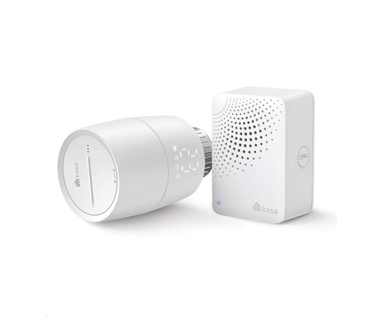 TP-LINK Kasa KE100 KIT Základní sada chytrého termostatického radiátorového ventilu Kasa KE100+KH100