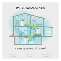 TP-Link Deco S7(3-pack) WiFi5 Mesh (AC1900, 2,4GHz/5GHz, 3xGbELAN/WAN)